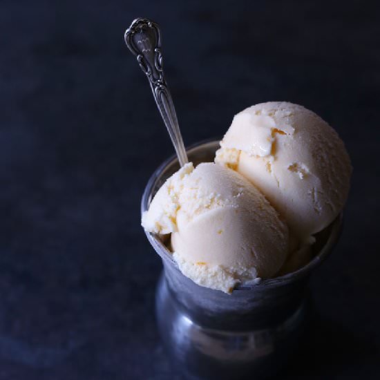 Meyer Lemon Ice Cream