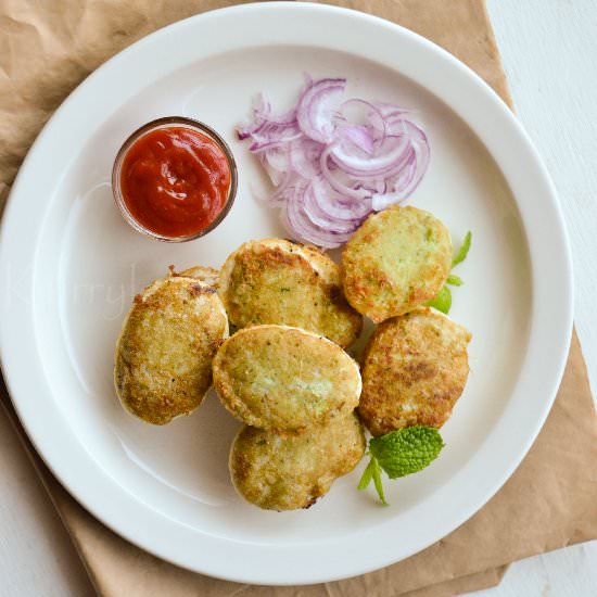 Egg -Chutney Kebab