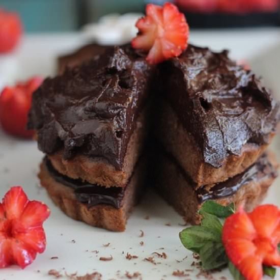 Chocolate Cake with Icing