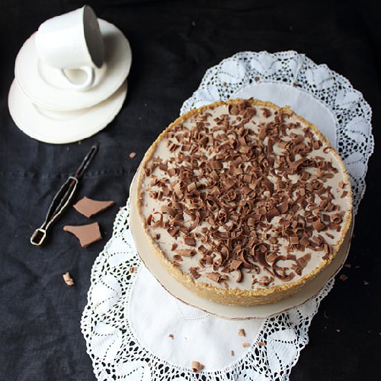Frozen Cheesecake with Baileys