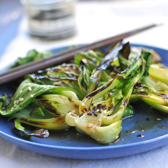 Baby Bok Choy w/ Sesame Vinaigrette