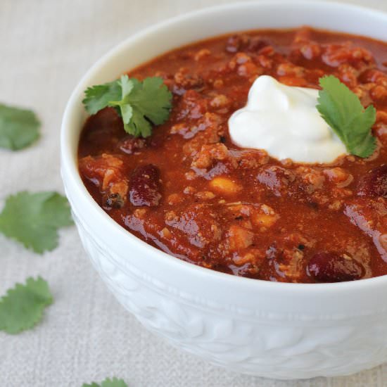 Cilantro Sherry Chili