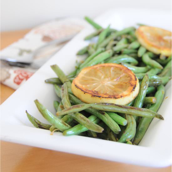 Honey Lemon Green Beans