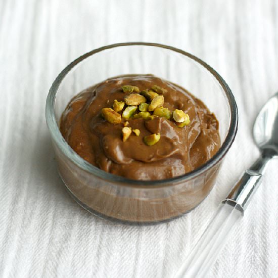 Vegan Chocolate Avocado Pudding
