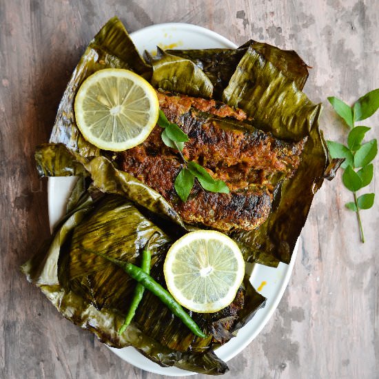 Grilled Sardines-Mathi Pollichathu