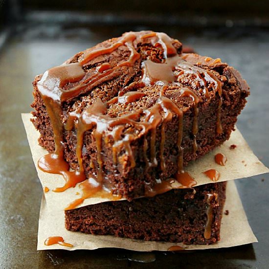 Salted Caramel Brownies