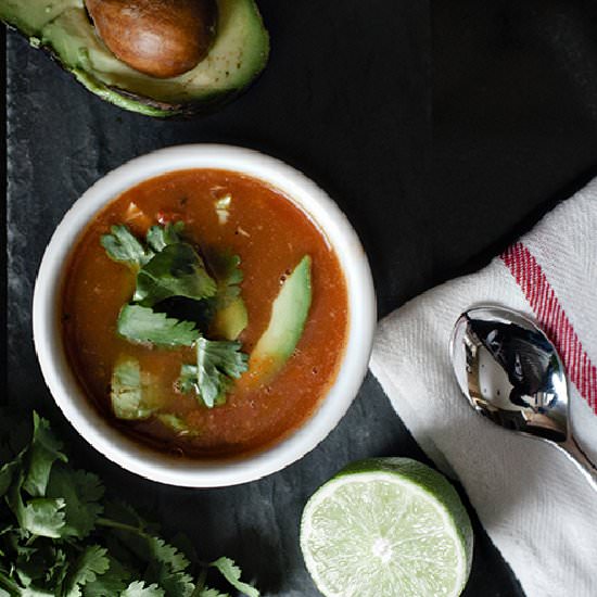 Quick and Tasty Tortilla Soup