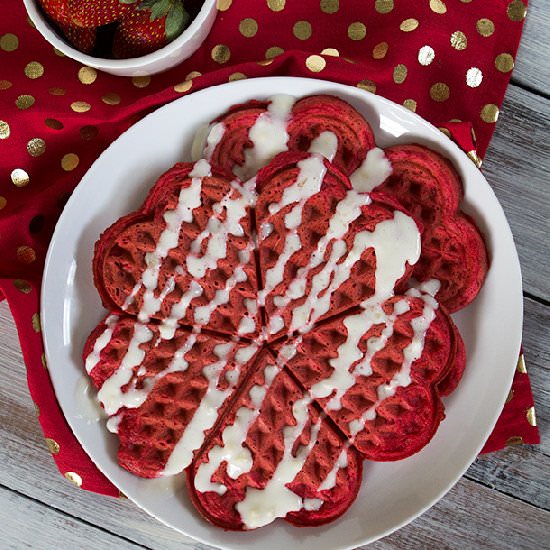 Red Velvet Waffles