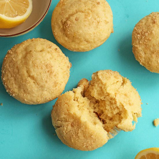 Lemon Crumble Muffins