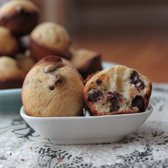 Chocolate Chip Mini Muffins