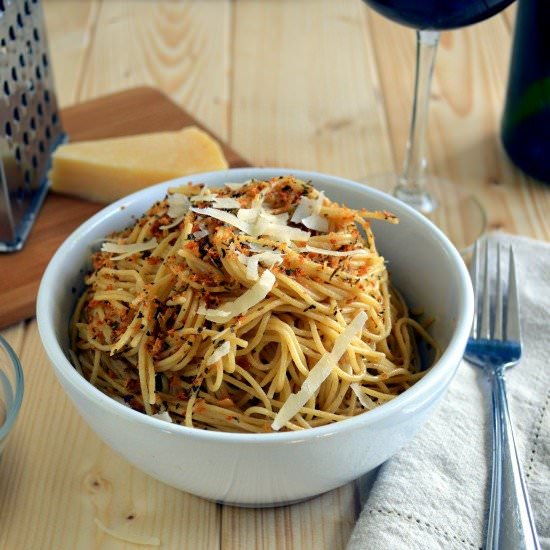 Easy Lemon Herb Spaghetti