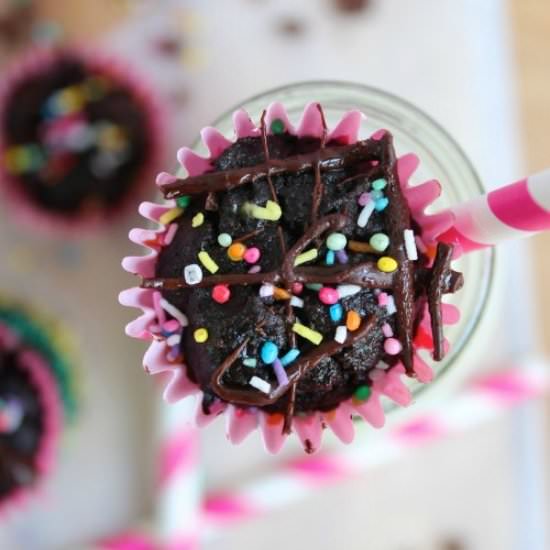 Double Choc Cupcakes Paleo Friendly