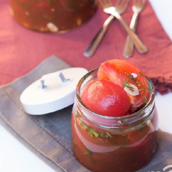 Marinated Tomatoes