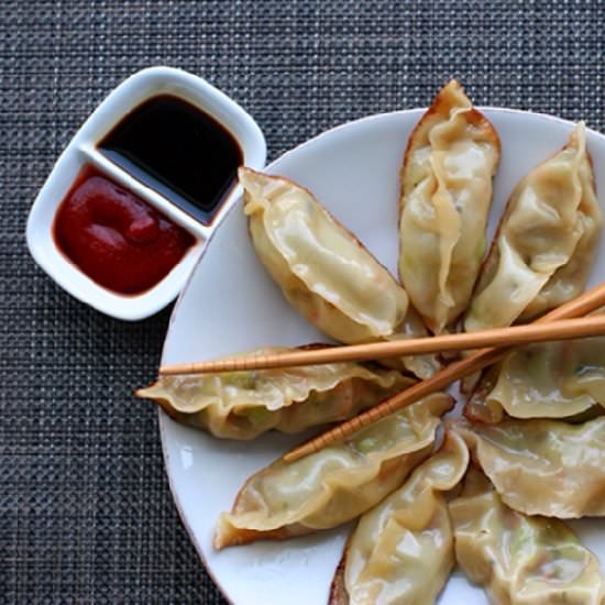 Gyoza a.k.a.Vegetable Pot Stickers