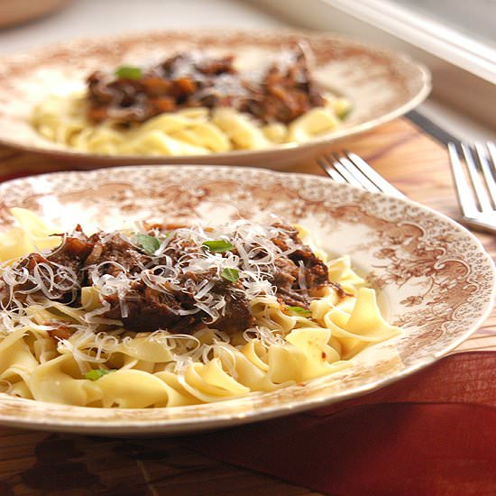 Beef Shank & Mushroom Ragu
