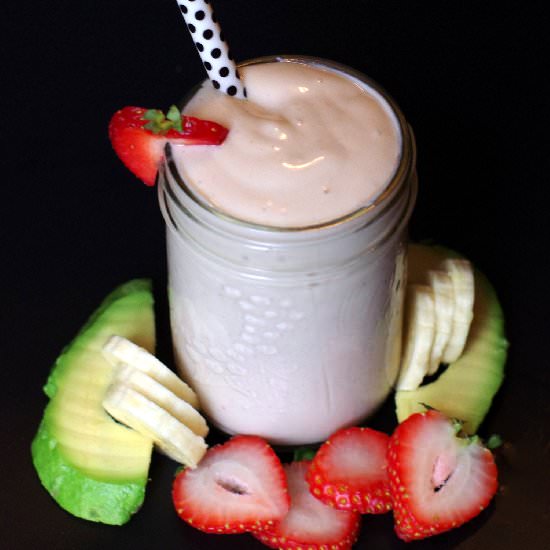 Avocado Strawberry Smoothie