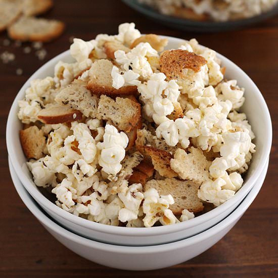 Everything Bagel Popcorn