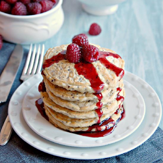 Red Quinoa Pancakes