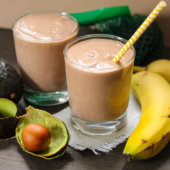 Avocado and Chocolate Smoothie