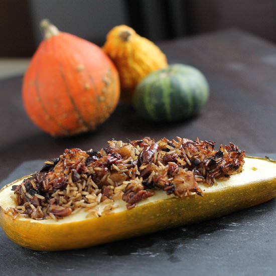 Baked Stuffed Squash