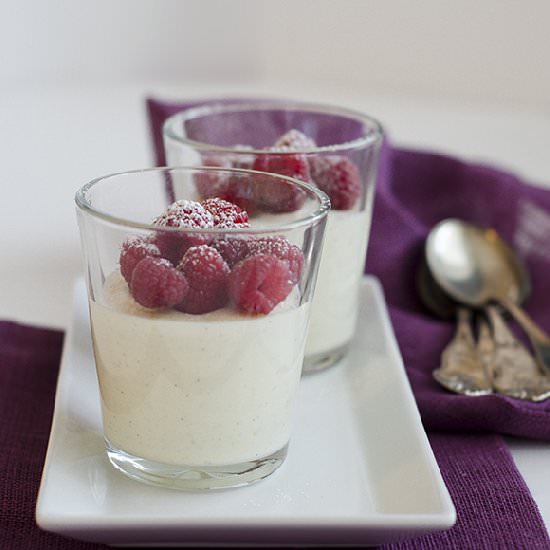 Cream Cheese White Chocolate Mousse