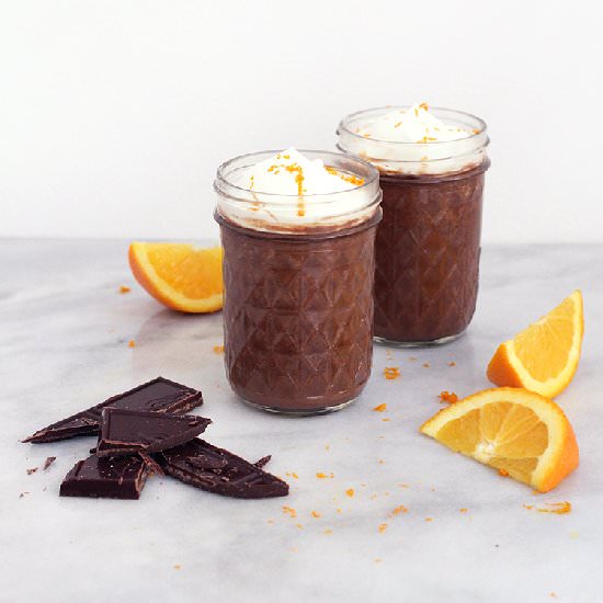 Chocolate Orange Pots de Creme