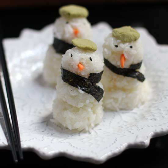 Snowman Sushi