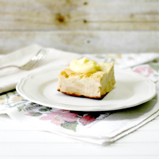Croissant and Honey Bread Pudding