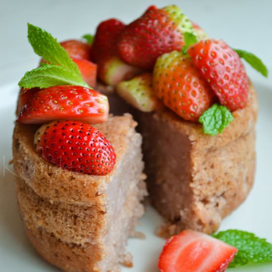 Vegan Strawberry Cupcake