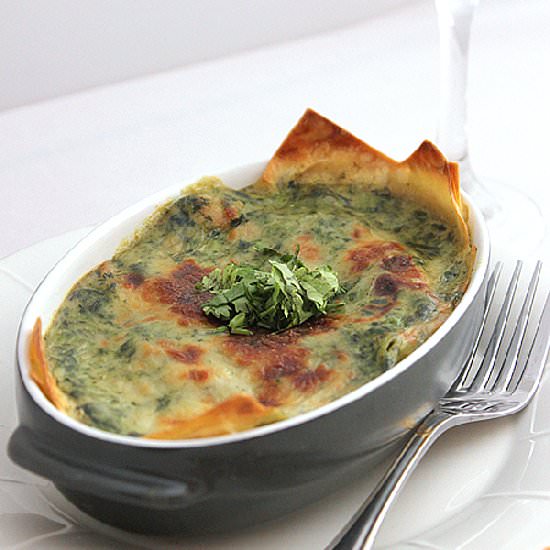 Chicken Spinach Lasagna