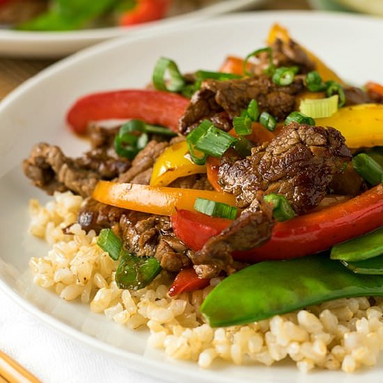 Beef Teriyaki and Vegetables
