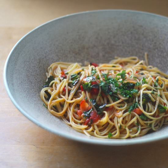 Garlic Linguine