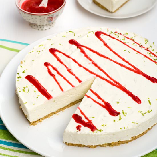 No-Bake Lime Cheesecake