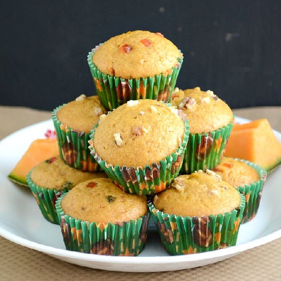 Cantaloupe Muffins