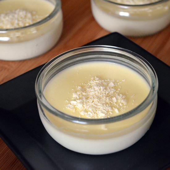 White Chocolate Panna Cotta