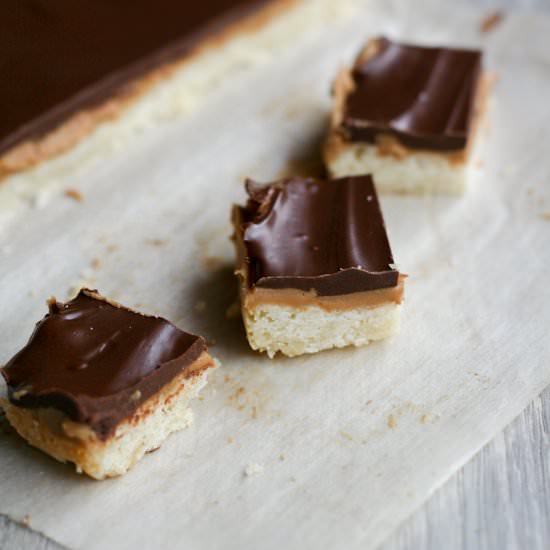 Cookie Butter Shortbread Bites