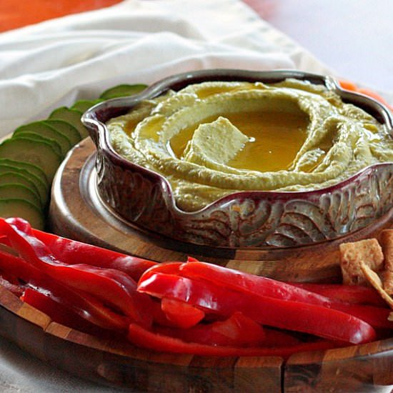 Creamy Avocado Hummus