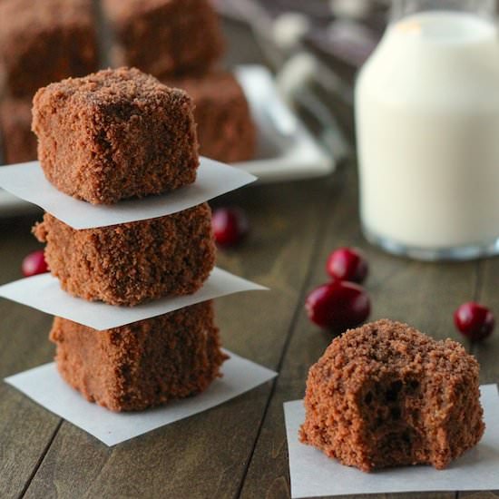 Chocolate and Cranberry Pastries