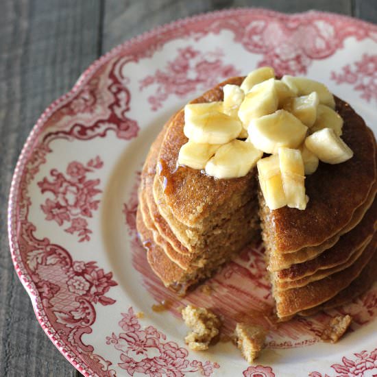 Blender Oat Pancakes