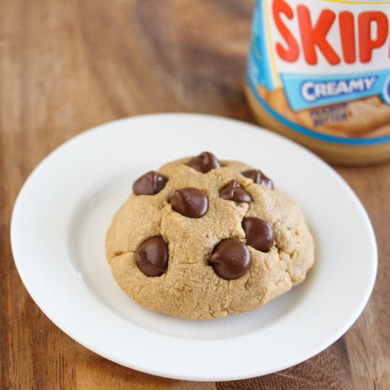 Single Serving Peanut Butter Cookie