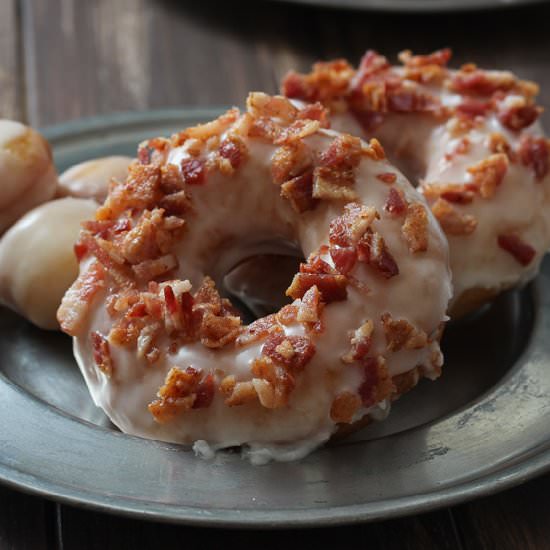 Maple Bacon Donuts