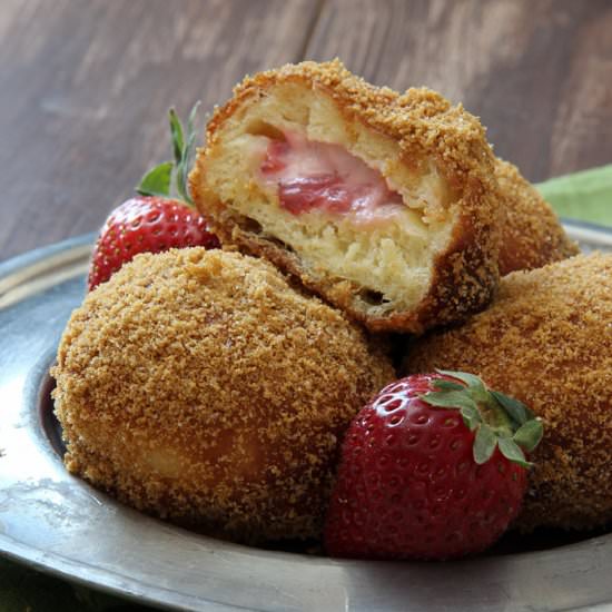 Strawberry Cheesecake Donuts