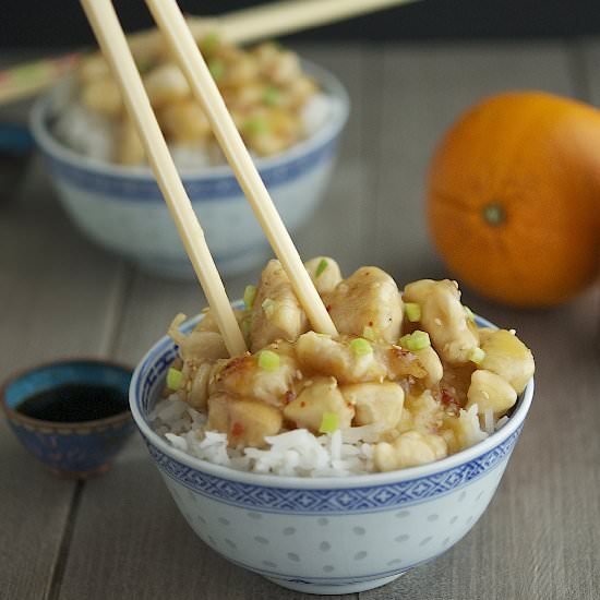 15-Minute Chinese Orange Chicken
