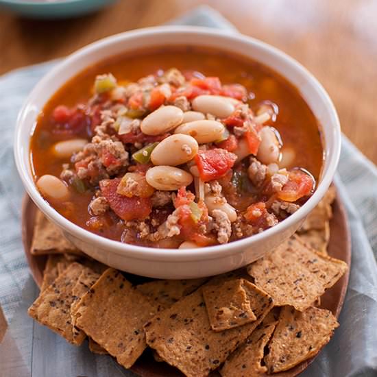 Turkey and White Bean Chili