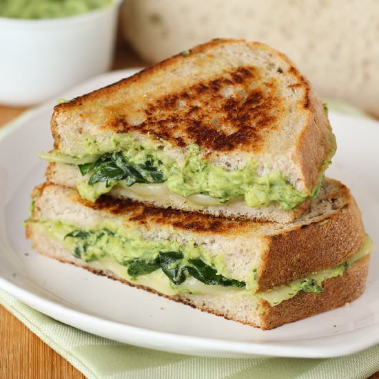 Green Goddess Grilled Cheese