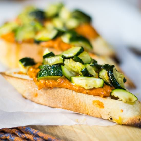 Romesco Crostini