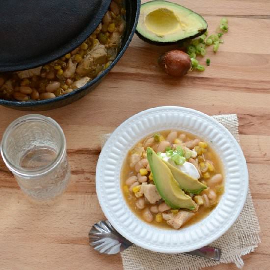 Healthy Chicken Enchilada Soup