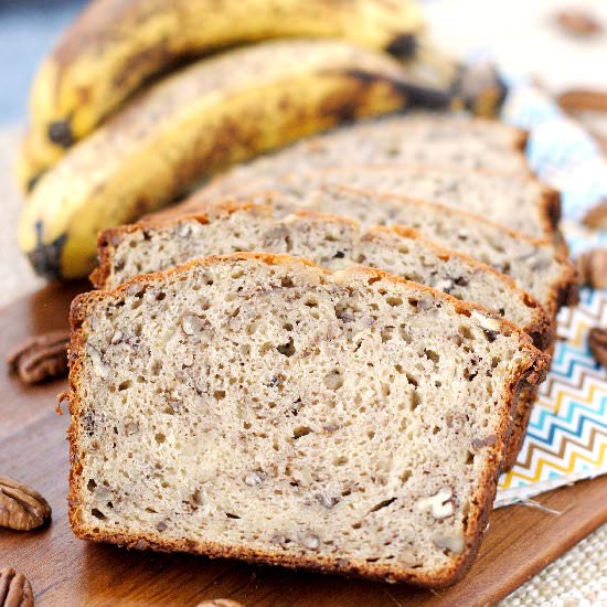 Sour Cream Cinnamon Banana Bread