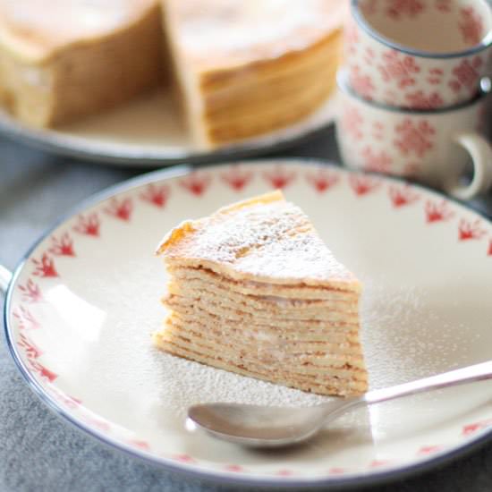 Gluten Free Crepe Cake