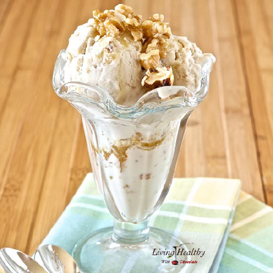 Maple-Walnut Ice Cream